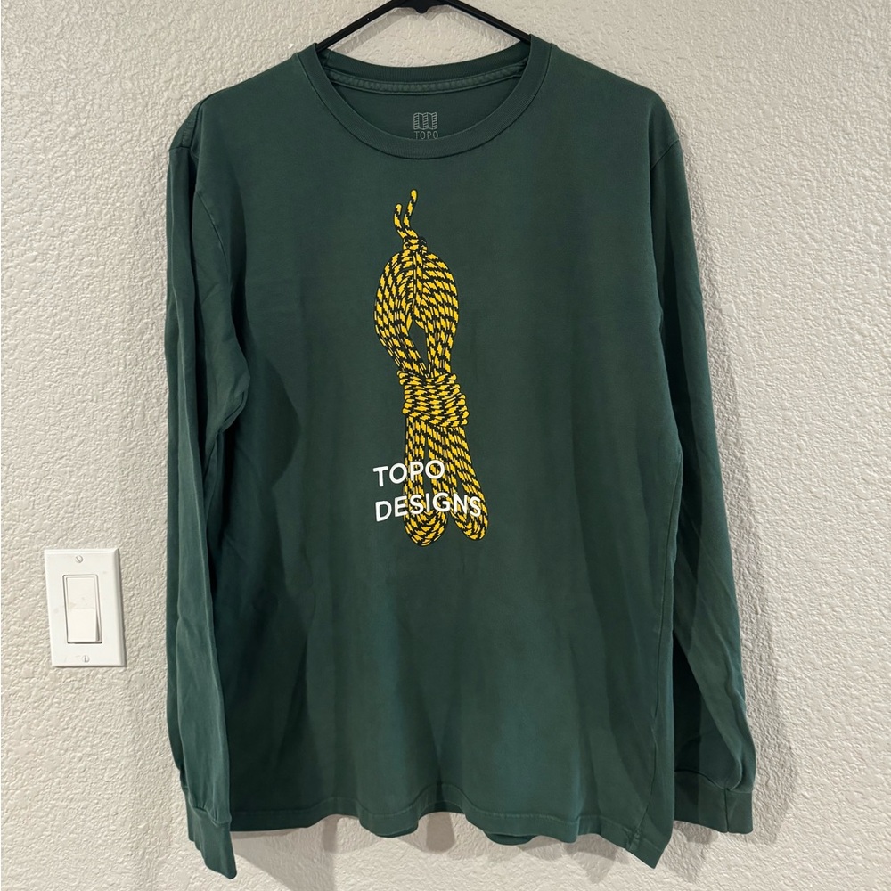 Topo Designs Long Sleeve Mens T. Medium. Great shape!